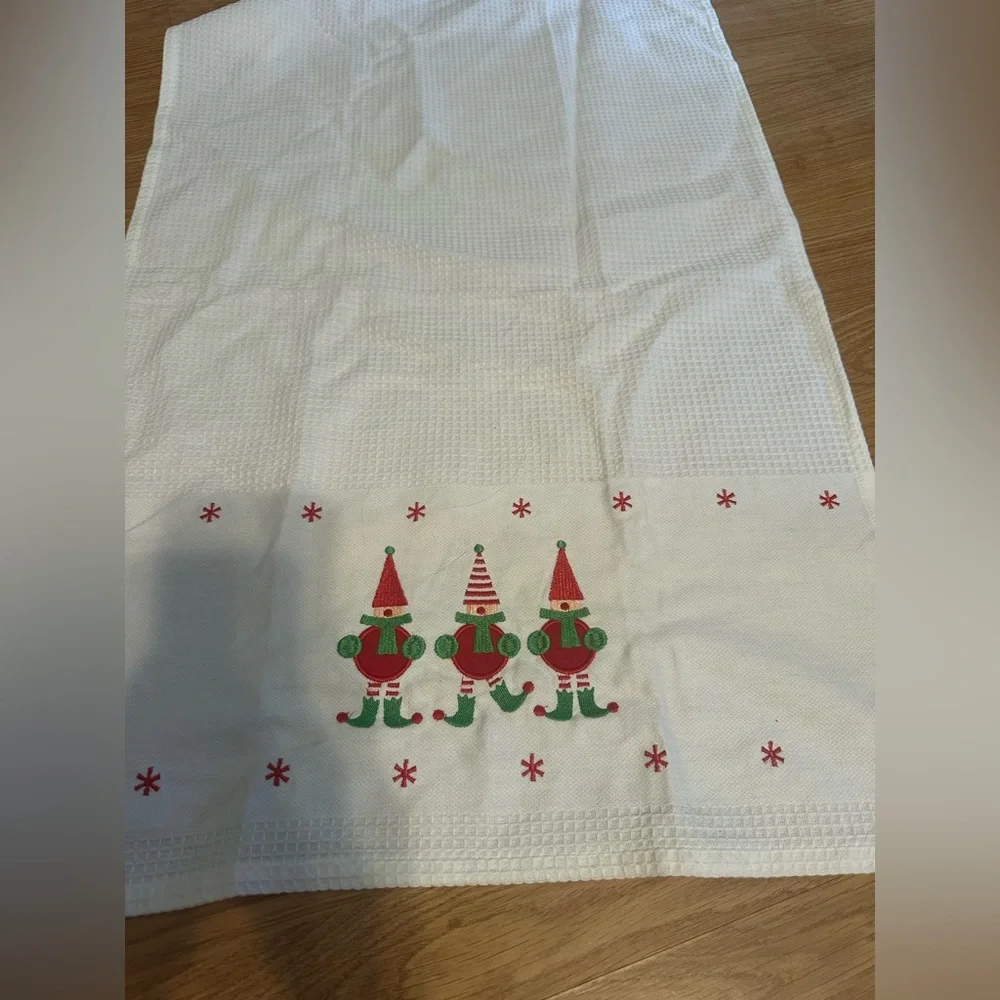 Festive Elf Kitchen Towel